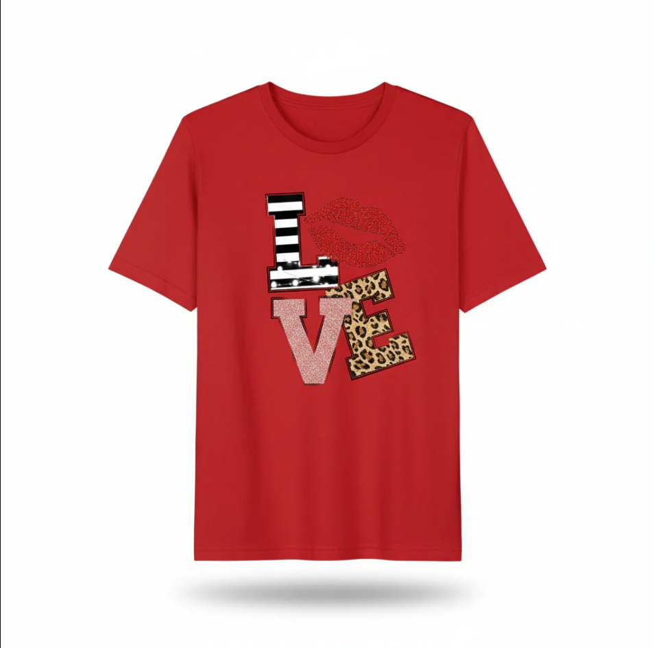 Printed Urban Casual T-Shirt for Women Cotton Graphic Tee Comfortable Everyday Street Style Top